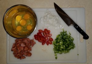 Ingredients for Frittata