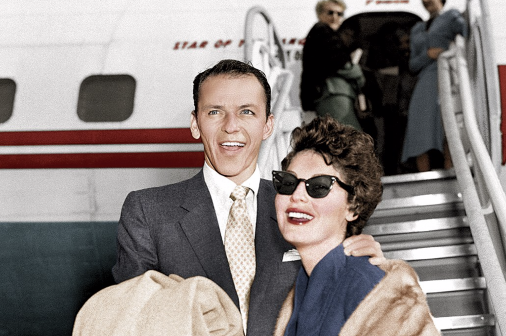 Sinatra and Hepburn